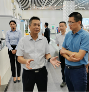 省生態(tài)環(huán)境廳、省工業(yè)和信息化廳調(diào)研生態(tài)環(huán)境